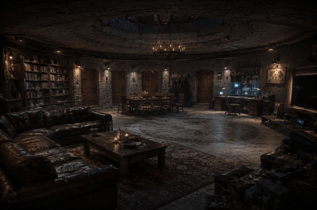 Bunker subterráneo de los Pervery en Saga Elementum