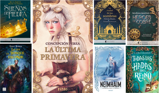 Fantasía juvenil ambientada en España con castillos, magia, aventuras y escenarios inspirados en la Costa Brava.