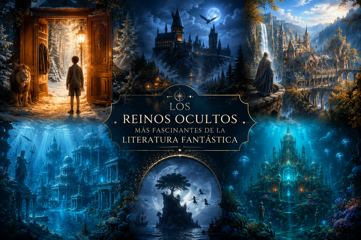 Los reinos ocultos más fascinantes de la literatura fantástica